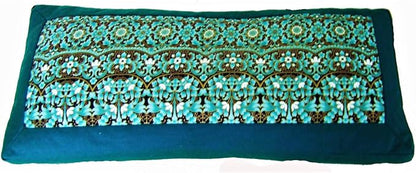 Meditation Bench Cushion for Kneeling Seiza (One of a Kind Indochine Teal)