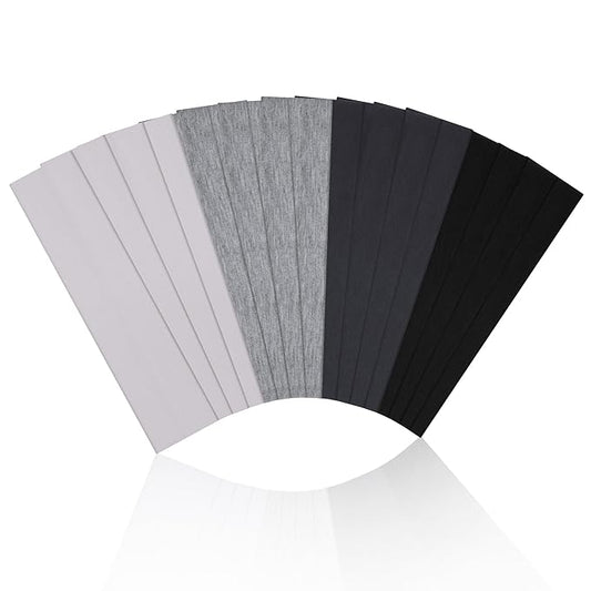 16Pcs Headbands for Women - Multicolor Absorb Sweat Non Slip Absorb Sweat Sports Hair Bands（ Soft Cotton Cloth Stretchy Headbands ）（Suitable for Fitness Yoga Outdoor Exercise ）