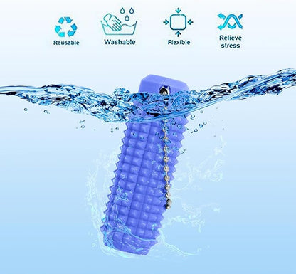 3pcs Little Ouchies Fidget Toys,Pain Stim Fidget Toy Reduce Stress for Adults,Anxiety Relief Pain Stim,Spiky Fidget Keychain for Anxiety and Stress Reduction,Novelty Gifts for Friends
