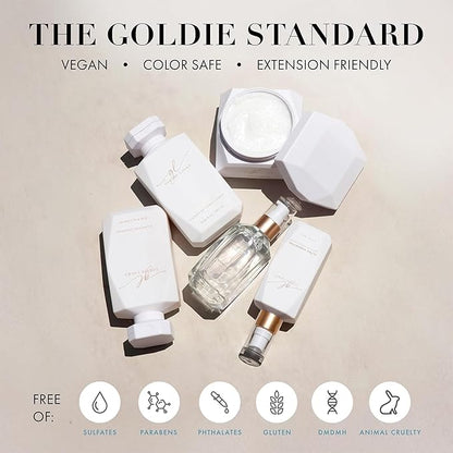 Goldie Locks Ultra Hydrating Shampoo & Conditioner Set - Sulfate-Free, Paraben-Free - for Frizz Control, Shine & Strength - Color & Extension Safe - Protein-Free - 2 x 8.45 fl oz (Packaging May Vary)