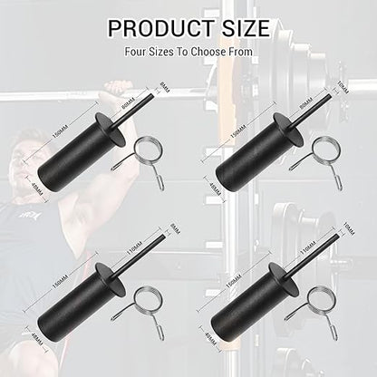 Weight Stack Pin, Gym Pin with Spring Clip Collar, Weight Pins for Weight Stack Machine, Weight Stack Extender Pin Strength Training Equipment for Cable Tower and Functional Trainer Machin