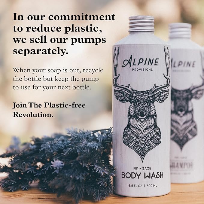 Alpine Provisions Rosemary & Mint Conditioner - Naturally Moisturize, Repair, & Strengthen with Essential Oils, Sunflower oil & Aloe Vera, Vegan, Sulfate - Plant-Based Hair Care - 16.9 FL Oz