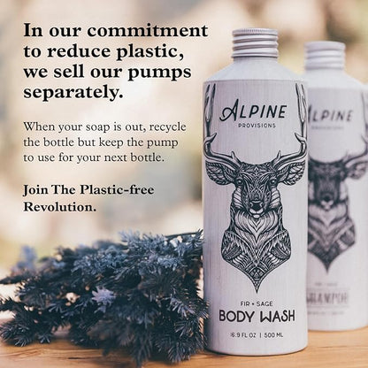 Alpine Provisions Rosemary & Mint Conditioner - Naturally Moisturize, Repair, & Strengthen with Essential Oils, Sunflower oil & Aloe Vera, Vegan, Sulfate - Plant-Based Hair Care - 16.9 FL Oz