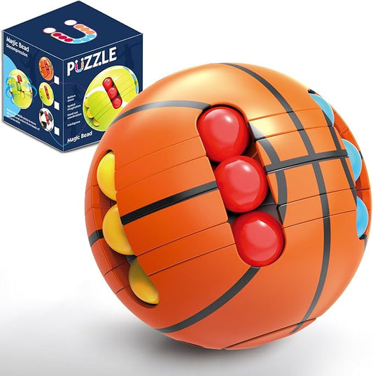 Puzzle Sport Ball Toys - 3D Brain Teasers and Puzzle Games for Kids and Adults, Travel Games for Ages 3+, Intelligence 2.5" Puzzle Magic Bead, Hand Sport, Adult Relieve Stress, Gifts for Boys Girls