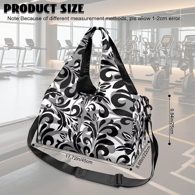 Yoga Mat Bag for Women Men Large Carryall Tote with Adjustable Shoulder Strap for Gym Yoga Travel Pilates Office