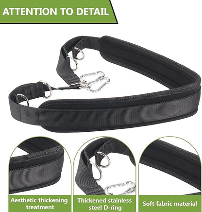 Adjustable Leg Press Rowing Belt Strap for Bowflex Pr1000 & Most Home Gym Leg Attachment Replacement