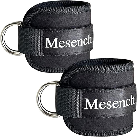 Ankle Straps for Cable Machine Attachments - Gym Ankle Cuff for Kickbacks, Booty Workouts - Ideal for Leg Extensions, Glute Exercises, and Full-Body Workouts - Suitable for Men & Women