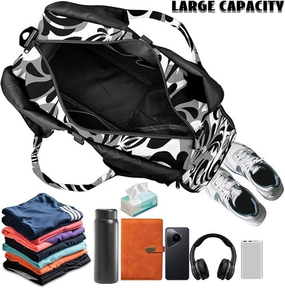 Yoga Mat Bag for Women Men Large Carryall Tote with Adjustable Shoulder Strap for Gym Yoga Travel Pilates Office