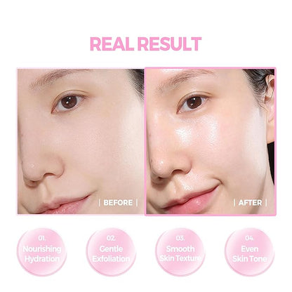 KLAVUU Actress Backstage Glow Peel Off Face Mask (2.4 fl.oz/70ml) - Radiance Boost, Deep Hydration for Women Peeling and Exfoliating for Silky Smooth, Even-Toned Glass Skin, Korean Skin Care for women