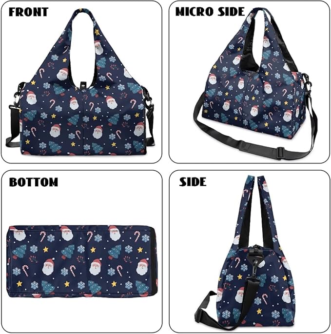 Yoga Mat Bag for Women Men Large Carryall Tote with Adjustable Shoulder Strap for Gym Yoga Travel Pilates Office