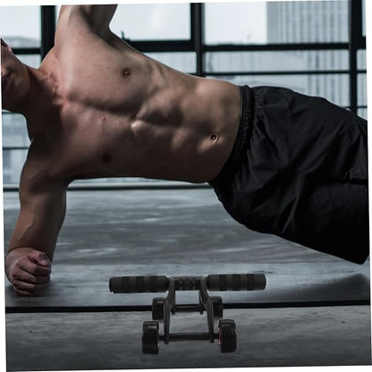 SUPVOX 1PC Abdominal Muscle Exercise Wheel for Home Gym Skid Handle Up to Weight Bearing for Upper Body Workouts Suitable for Beginners to Pros