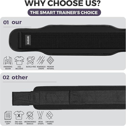 Heavy Duty Hip Thrust Belt with Comfortable Non-Slip Padding for Hip Protection – Effective Glute Builder & Booty Belt for Dumbbells, Kettlebells, Plates – Suited for Home, Gym, On-the-Go Workouts