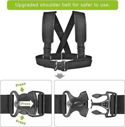 Kipika Weight Sled, Workout Sled, Fitness Strength Training Sled, Speed Training Sled for Athletic Exercise, Speed Improvement, Easily Through Obstacles, Suitable for 1" & 2" Weight Plate