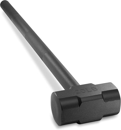 Philosophy Gym Fitness Hammer, 20 LB - Steel Hammer for Strength Training