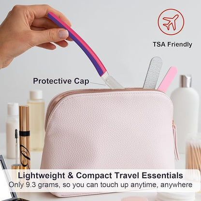 Face Razors for Women, Dermaplane Razor for Women Face, Eyebrow Razor, Dermaplaning Tool, Skin Safe Microblades, Peach Fuzz Remover, Skin Care Tool, Travel Essentials, (12ct, Fuchsia)