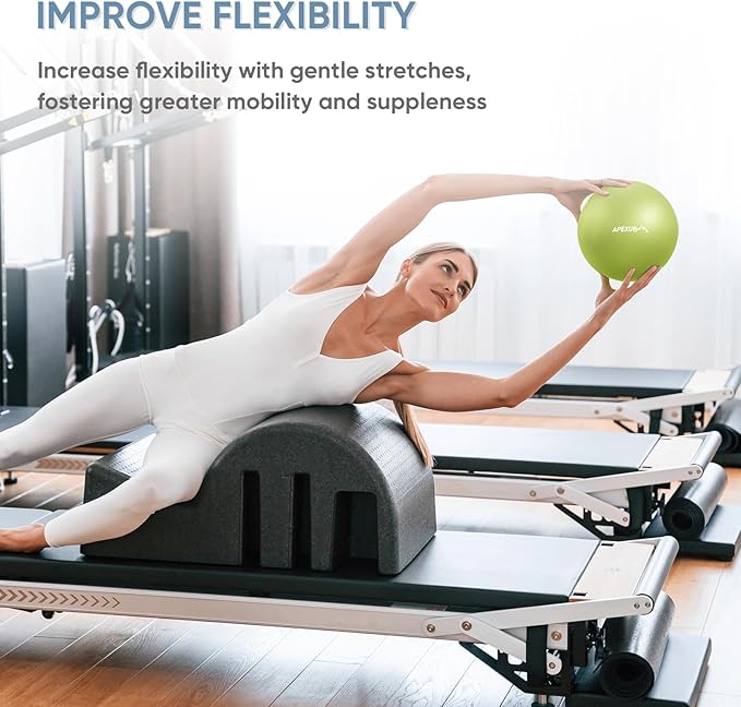 APEXUP Yoga Ball Exercise Ball Anti Slip Heavy Duty for Fitness, Balance & Core Workout