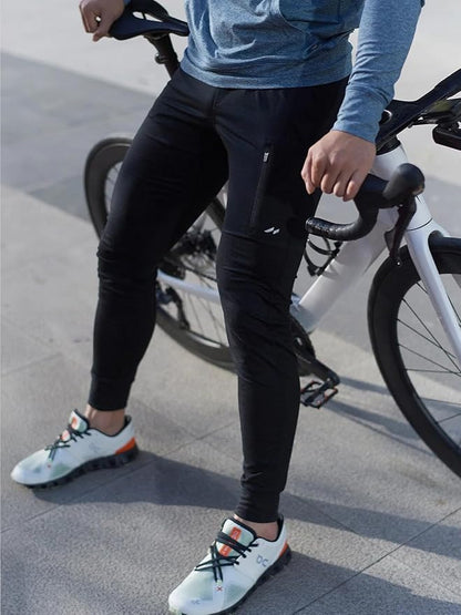 Men's Softest Performance Athletic Workout Jogger Sweatpants Cycling Fitness Running