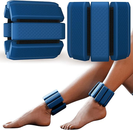 Polyfit Wrist & Ankle Weights - 1 Pair - Wearable Ankle Weights for Women and Men - Wearable Bracelet for Exercise, Yoga, Walking, Running, Dance, Barre, Pilates, Cardio, Aerobics