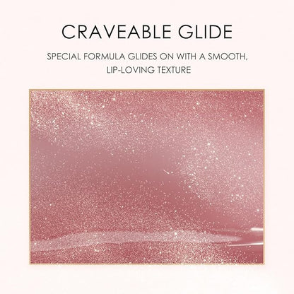 CATKIN Tinted Lip Balm Glitter Lip Stain Ultra Hydrating Lip Moistrurizer Lip Care with Vitamin E Nourishing For Cracked & Dry Lips 0.12 oz C13 Sea of stars - Champagne