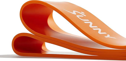 Sunny Health & Fitness Versatile Resistance Bands (Single or Combo Set) for Strength Training, Power Cage, Squat Rack, Home Gym, Body Stretching, Physical Therapy – 100, 140, 160, 180 & 10-75 LB Combo