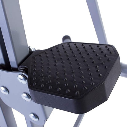 MaxiClimber 2.0 Vertical Climber ERS (Elastic Resistance System) - Easy to Assemble, Folding Exercise Machine Combines Cardio & Strength Training for a Low Impact, Full Body Workout - Free Fitness App