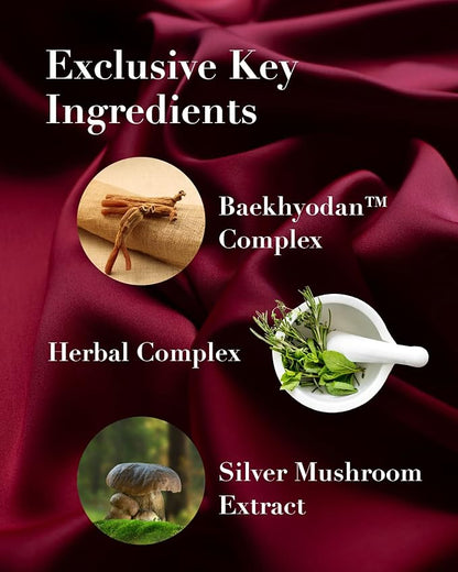 Sooryehan Ginseng Skincare Set - Hyobidam Korean Skin Care Set, Premium Gift Set for Intense Hydration, Firm Skin, Wild Ginseng, 13.53 fl oz