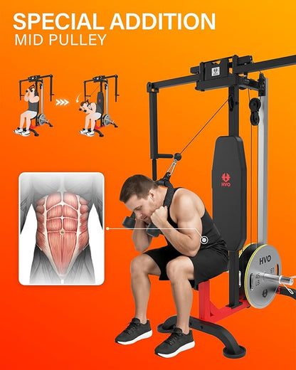 Chest Fly Machine PEC Deck: Fly and Reverse Delt Machine Adjustable Upper Body Home Gym Ab Workout Butterfly Machine for Chest, Back, Pectoral, Rear Deltoid and Shoulder Training