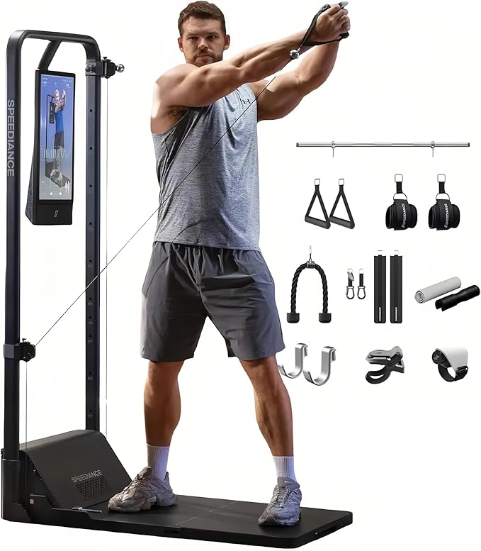 Speediance Gym Monster 2, Basic & PowerGrip Smart Heavy Duty Exercise Handles & Skiing Handles 2