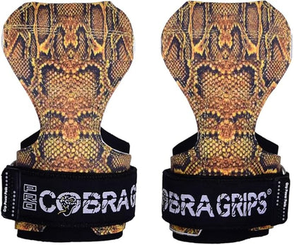 Cobra Grips PRO Weight Lifting Gloves Heavy Duty Straps Alternative Power Lifting Hooks for Deadlifts Adjustable Neoprene Padded Wrist Support Bodybuilding