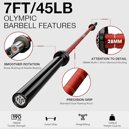 Mikolo Power Cage, 2000LB Power Rack with Independent Dual Pulley System, Multi-Function Home Gym Workout Machine for Cable Crossover