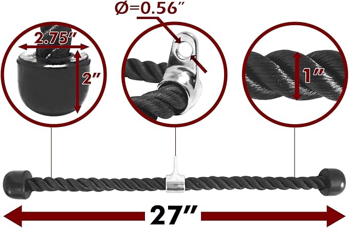 A2ZCARE Cable Machine Accessories for Weight Lifting, LAT Pull Down Attachment, Cable Attachments for Gym