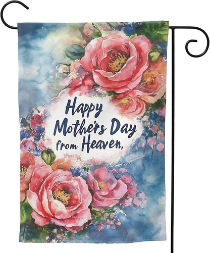 Mother Day Garden Flag 12x18 In Double Sided Yard Flags Lawn Sign Decor No Flagstand