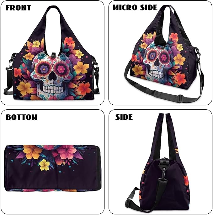 Yoga Mat Bag for Women Men Large Carryall Tote with Adjustable Shoulder Strap for Gym Yoga Travel Pilates Office