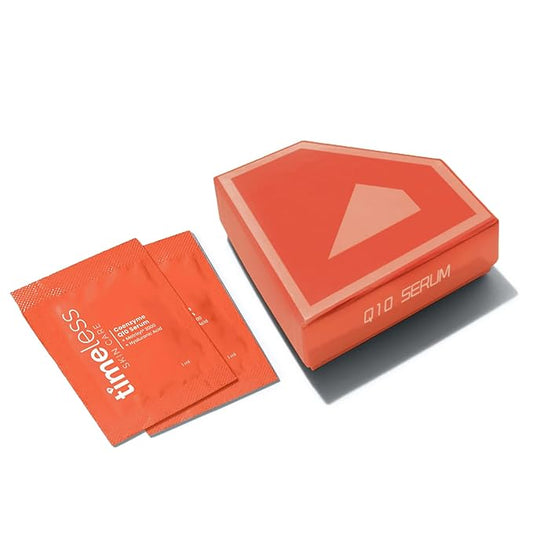 Timeless Skin Care Coenzyme Q10 Serum - Skin Care Serum for Smoothing - Fragrance-Free - Coenzyme Q10 - with Hyaluronic Acid - Pouches