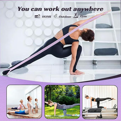 Resistance Bands, Figure 8 Fitness Resistance Bands with Handles, arm Bands for Workout