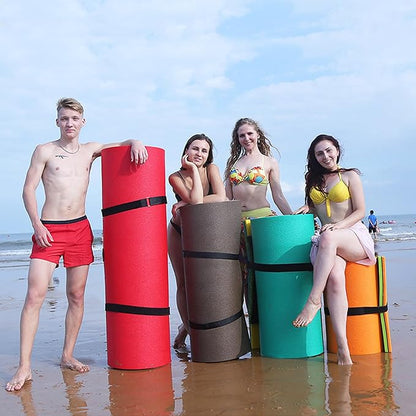 3 Pcs Floating Water Mat Straps, Pad Straps Reusable for Storing Storage Up to 18 Feet Long or Shorter, Floating Mat Accessories