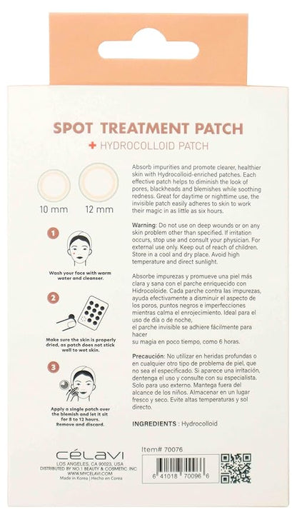 Celavi Acne Spot Treatment Hydrocolloid Patch (48 Count)