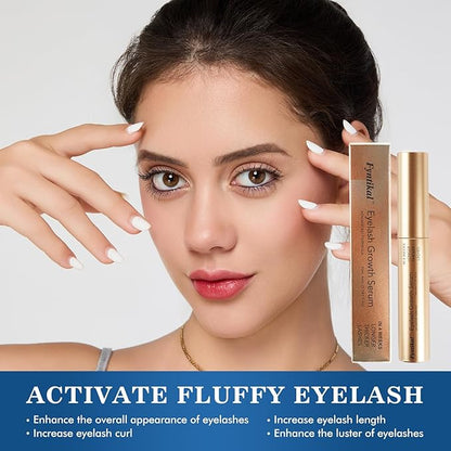 Lash Serum for Eyelash Growth | Eyelash Growth Serum | Biotin & Peptides Formula for Thicker Longer Fuller Lashes | Natural Lash Conditioner | Prostaglandin-Free | Safe for Extensions | 4mL