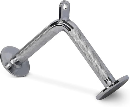 Yes4All Cable Machine Attachment, Tricep Straight Bar, V Bar, LAT Pulldown Attachments/Accessories Load 880lbs for Home Gym