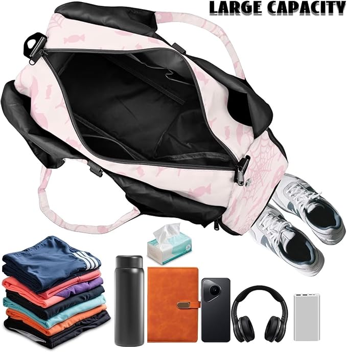 Yoga Mat Bag for Women Men Large Carryall Tote with Adjustable Shoulder Strap for Gym Yoga Travel Pilates Office