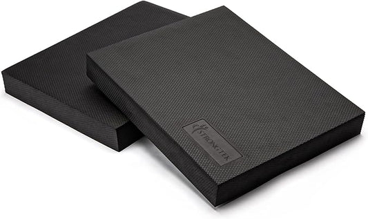 StrongTek Extra Wide Foam Balance Pad for Physical Therapy, 19" X 15.8" X 2.4", High-Density TPE Foam Pad for Exercise, Enhanced Stability, Core Strength, Non-Slip & Water-Resistant, for Fitness, Yoga