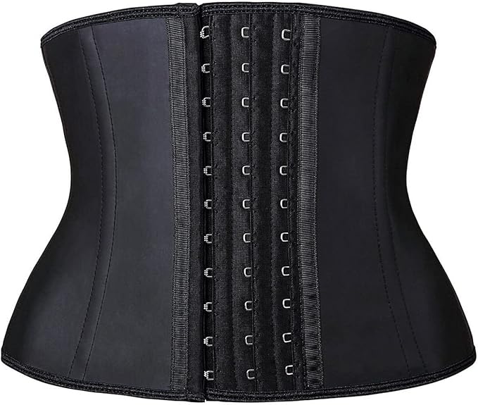 YIANNA Waist Trainer for Women Latex Underbust Waist Cincher Corset Sport Girdle Hourglass Body Shaper
