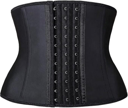 YIANNA Waist Trainer for Women Latex Underbust Waist Cincher Corset Sport Girdle Hourglass Body Shaper