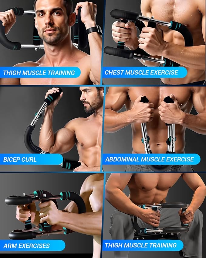 Twister Arm Trainer, Twister Arm Exerciser,Chest,Arms, Shoulders and Forearms Muscle Training Fitness Equipment, 66-110lb Adjustable Chest Workout Equipment, Portable Home Gym Fitness Equipment