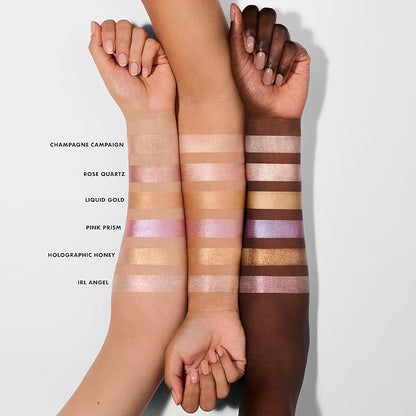 e.l.f. Halo Glow Highlight Beauty Wand, Liquid Highlighter Wand For Luminous, Glowing Skin, Buildable Formula, Vegan & Cruelty-free, IRL Angel