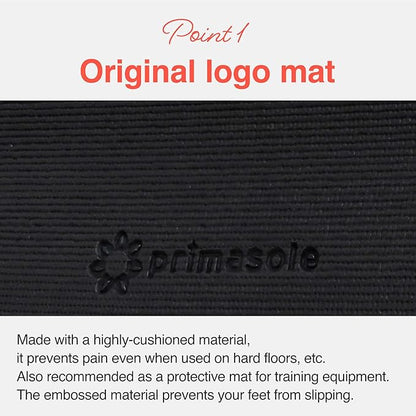 Yoga Mat with Carry Strap for Yoga Pilates Fitness and Floor Workout at Home and Gym Non-slip 9 colors