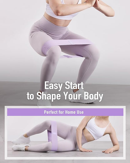 Fabric Resistance Band Elastic Booty Band, Perfect for Fitness Working Out at Home Gym, Leg Training Workout for Woman