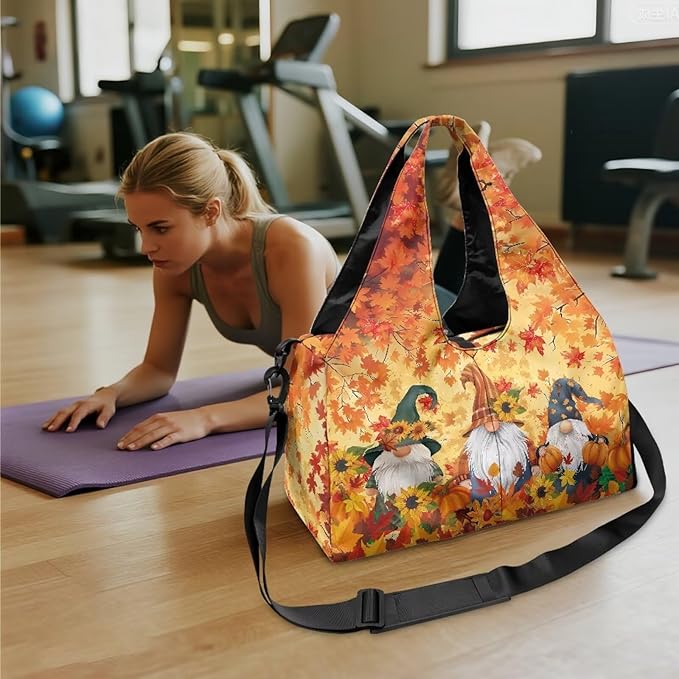 Yoga Mat Bag for Women Men Large Carryall Tote with Adjustable Shoulder Strap for Gym Yoga Travel Pilates Office