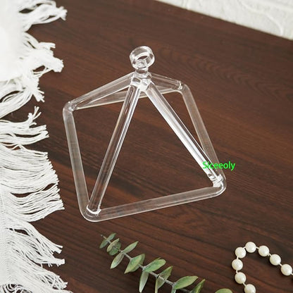 5 Inch Clear Quartz Crystal Singing Pyramid Healing Musical Instrument For Sound Healing Meditation With Crystal Singing Bowl Striker