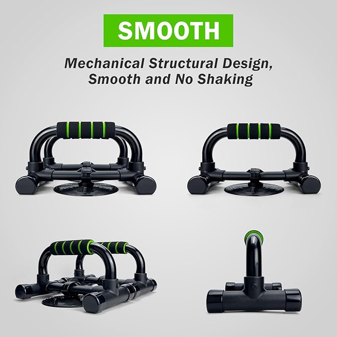 Push-Up Bar, Anti Slip Push Up Stand, Metal Push-Up Handles, Sponge Material Handle Cover, Cushioned Foam Grips, Family exercise
